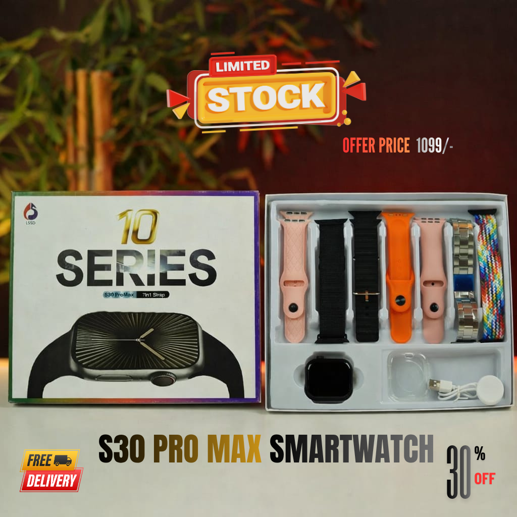 S30 PRO MAX SMARTWATCH